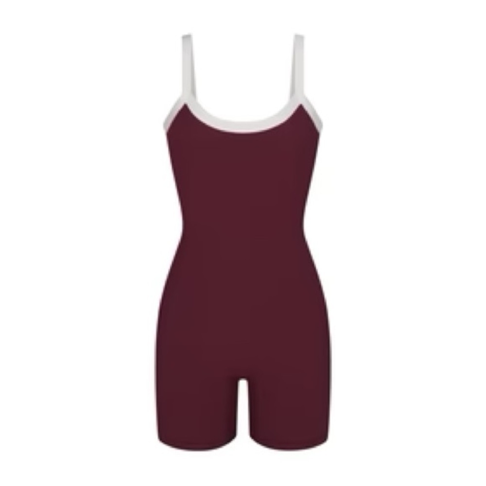 Skims soft lounge Ringer Scoop Onesie